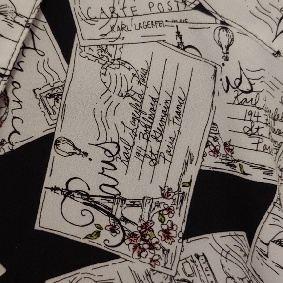 Karl Lagerfeld-Paris chic blouse - Picture 6 of 6